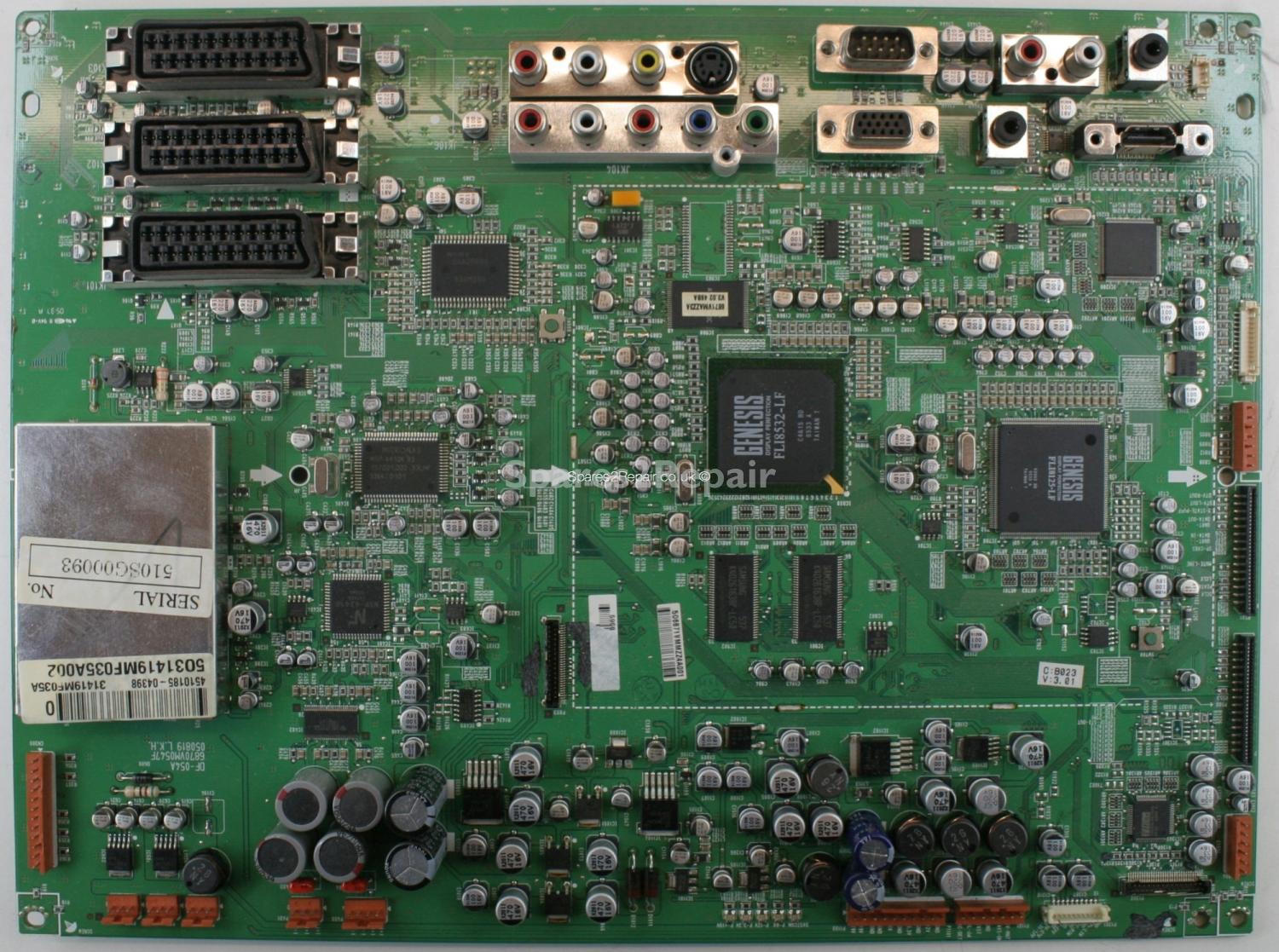 LG 50PX4D - Main AV - 6870VM0547F - 31419MF035A - DF-054A - 050819