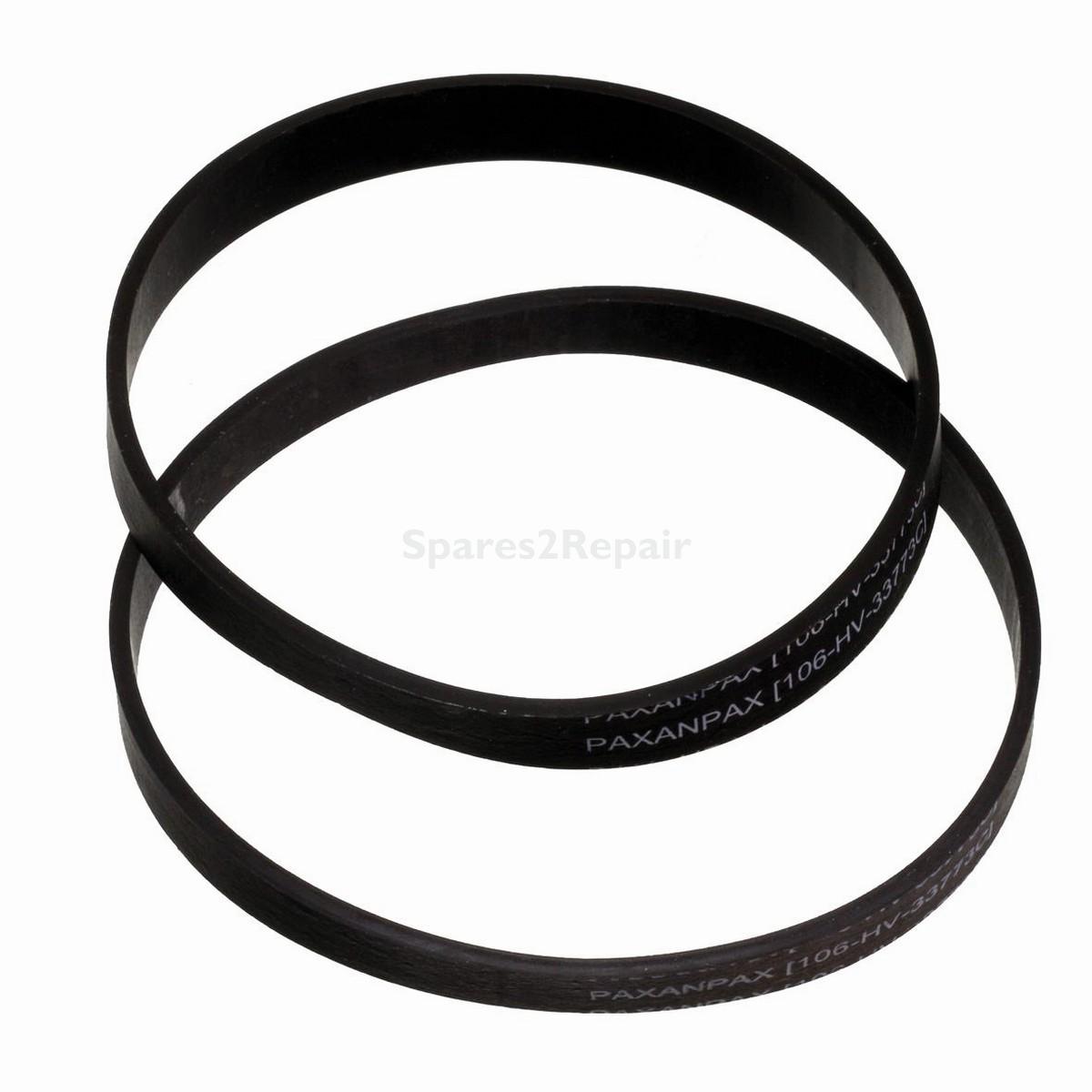 Compatible for Hoover 'V37' Type Whirlwind, Blaze WR71, WR01001 Series 'VC9 775' Type Retail Packed Drive Belts (Pack of 2)