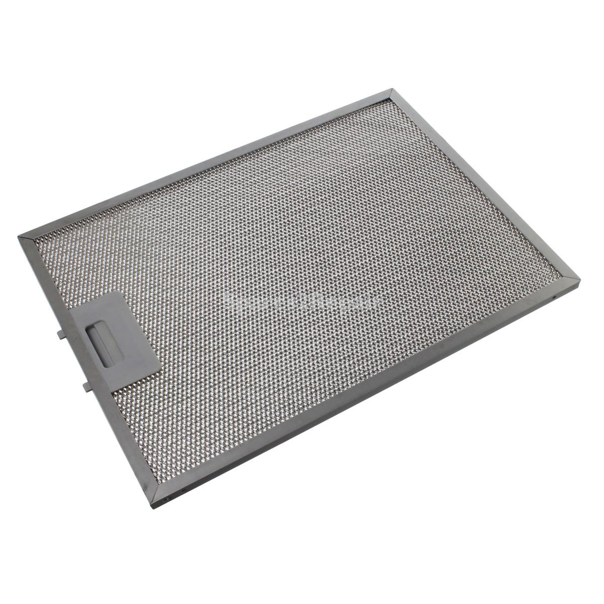 Universal Wire Mesh Cooker Hood Filter, Handle Side Length 265mm, Plain Side Length 359mm, fits BSH
