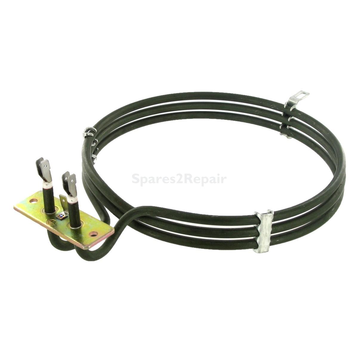 Compatible for Zanussi BM, BMC, BMN, BMS, BMW, BMX, BST, FMC, GIX, HM, HMW; Moffat, MS60, MS65; Thorn BS690GR Series Fan Oven Element (2500W, 240V)
