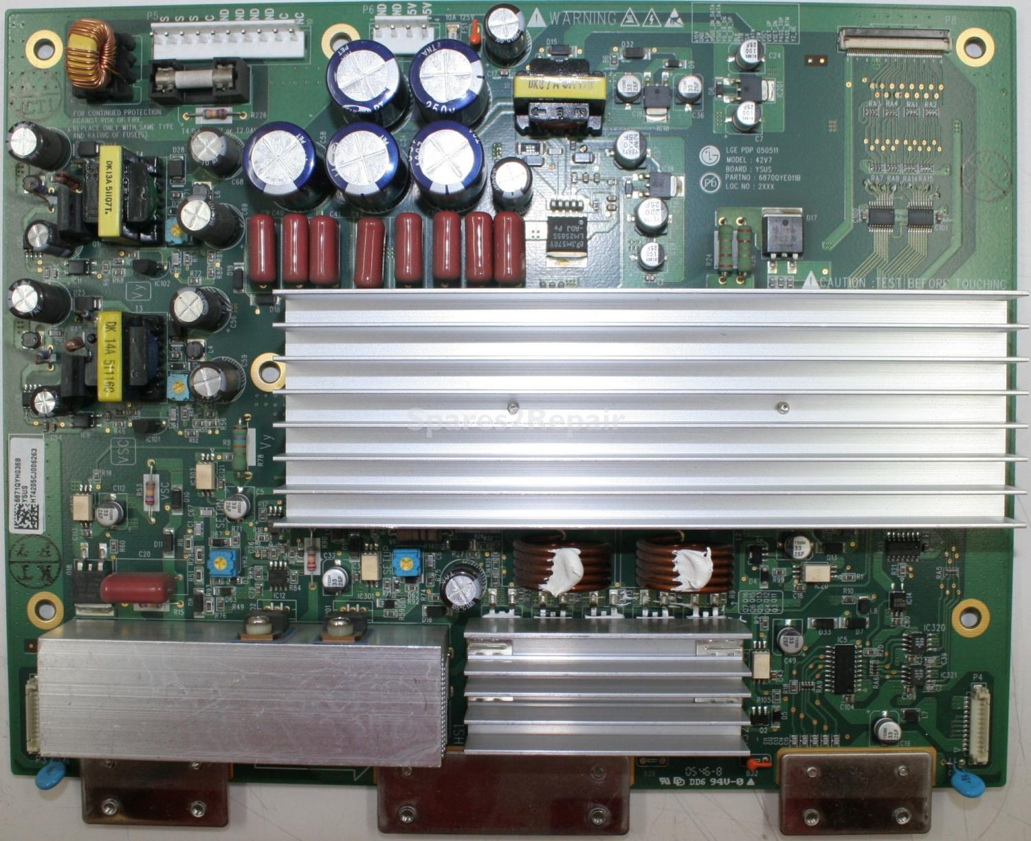 Orion TV-42200SI - YSUS - 6871QYH036B - 6870QYE011B - PDP 050511 - 42V7 YSUS