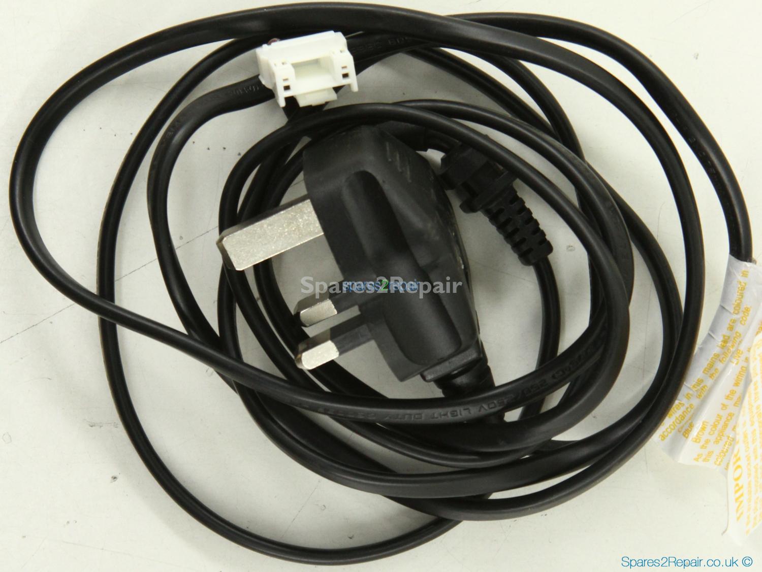 UK Mains Plug & Cable for Panasonic TNPA6198 1P