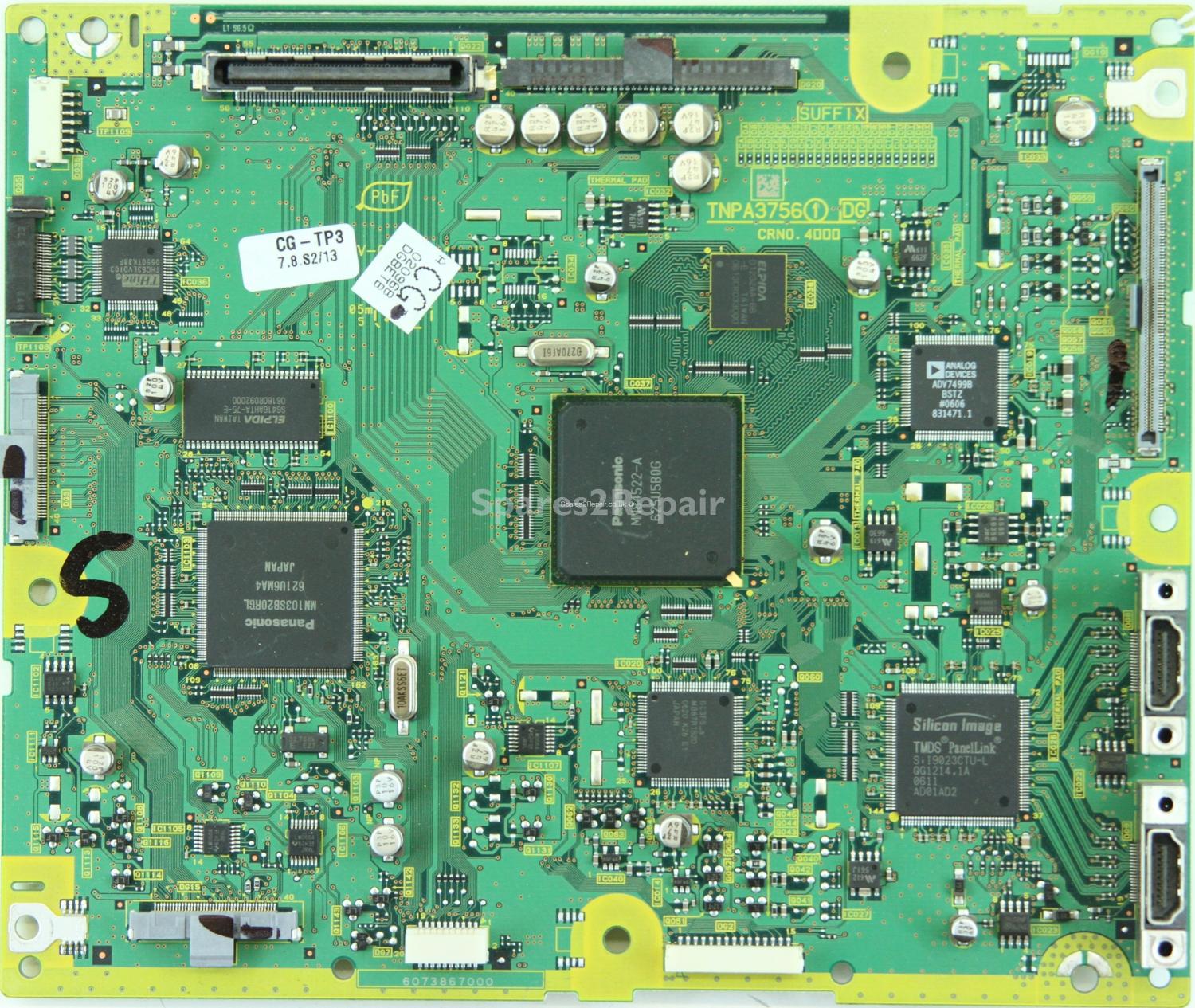Panasonic TH-37PX60B - HDMI - TNPA3756
