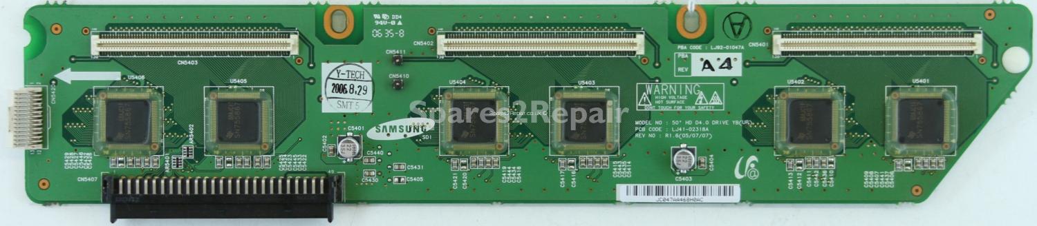Philips 50PF7521D/12 - YDRV - LJ41-02318A R1.6 - LJ92-01047A A4 - 50 HD D4.0 DRIVE YB(UP)
