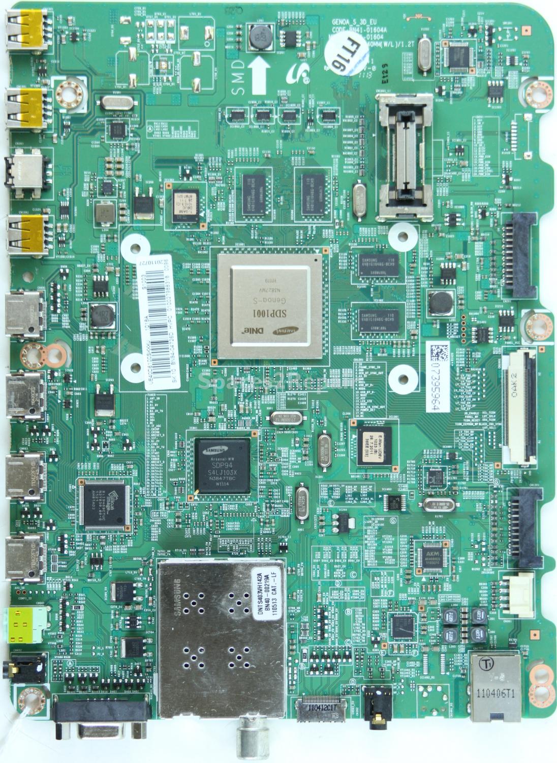 Samsung UE40D6100SK - Main AV - BN94-04726D - BN41-01604A - GEN0A_S_3D_EU