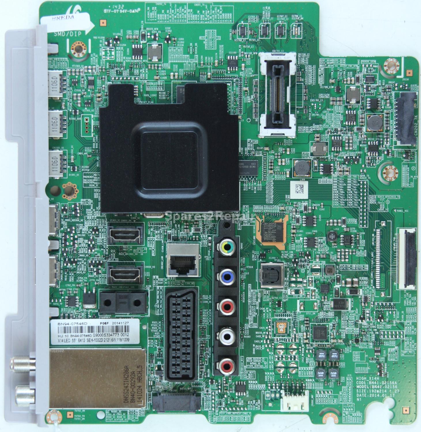 Samsung UE40H6410SU - Main AV - BN94-07548D - BN41-02156A - HIGH_X14H