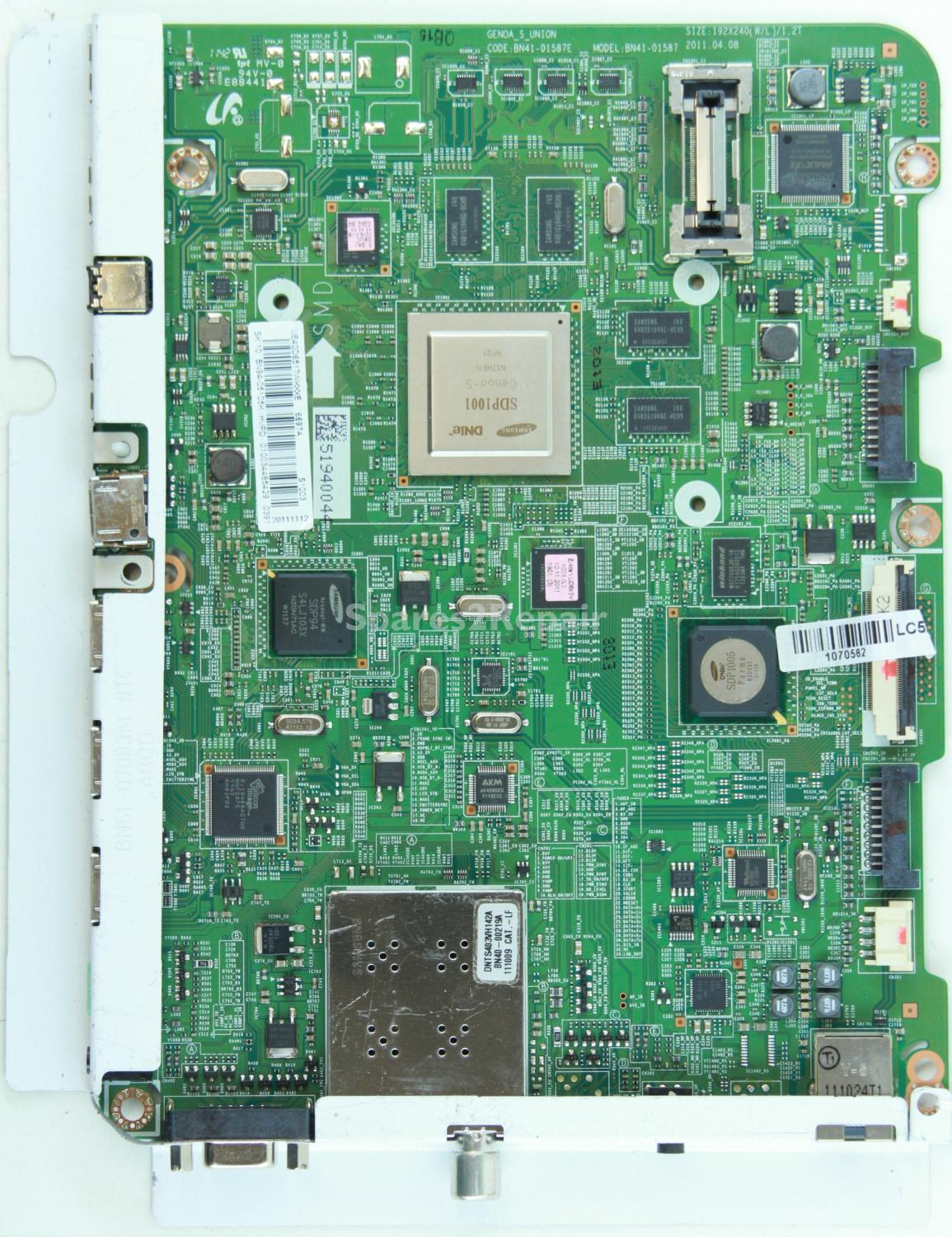 Samsung UE40D6517WK - Main AV - BN94-05105K - BN41-01587E - GENOA_S_UNION