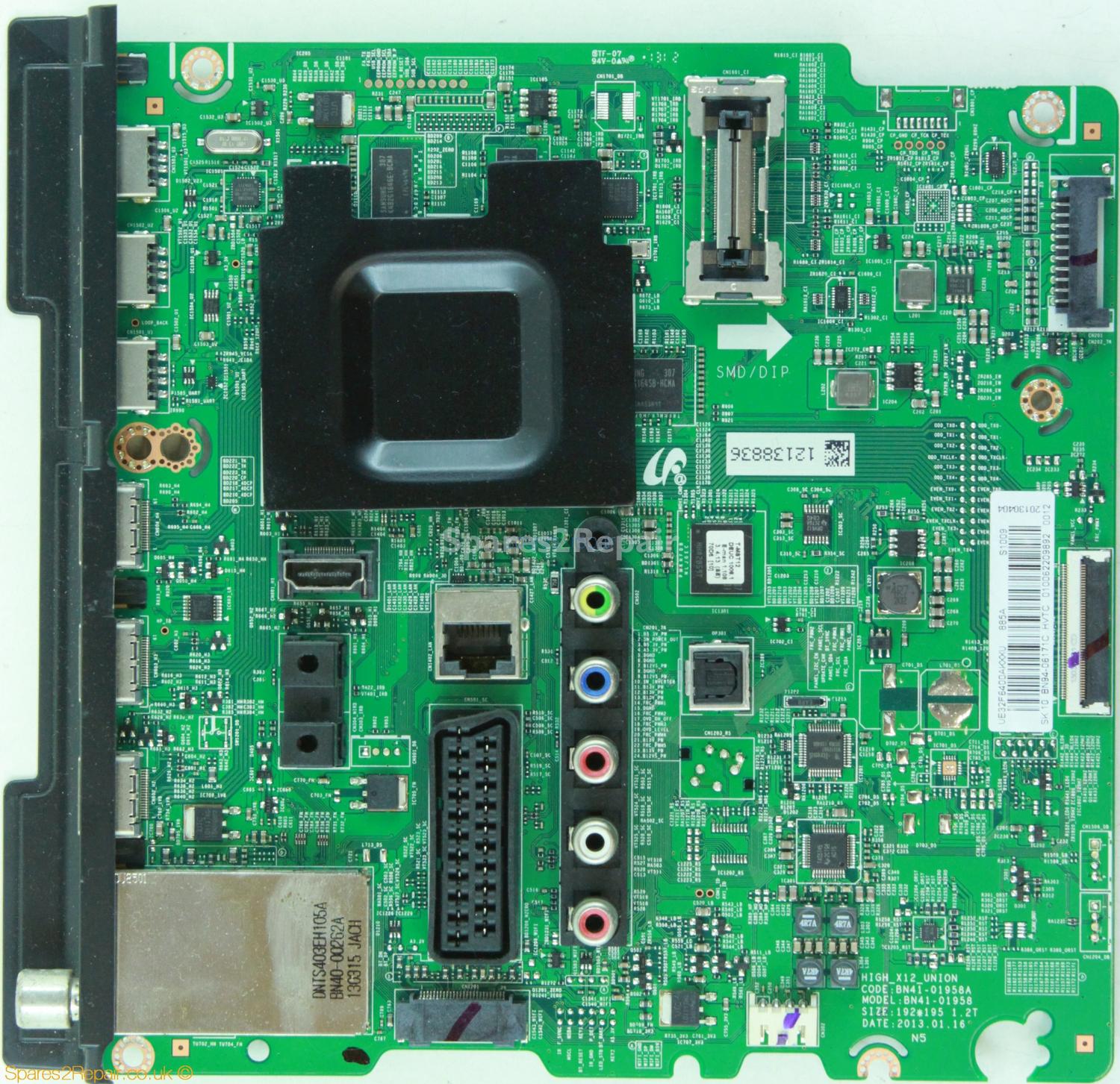Samsung UE32F6400AK - Main AV - BN94-06171C - BN41-01958A - HIGH_X12_UNION