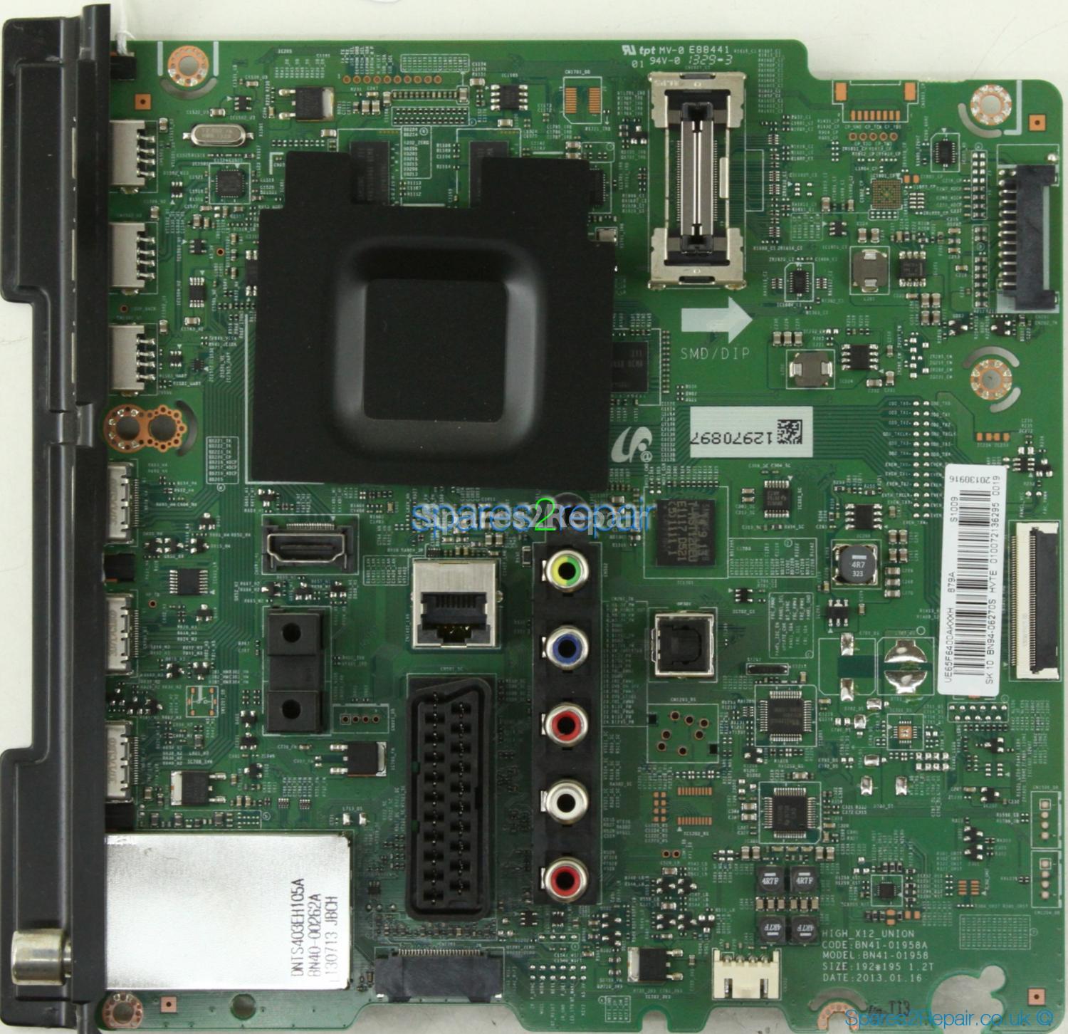 Samsung UE65F6400AK - Main AV - BN94-06270S - BN41-01958A - HIGH_X12_UNION