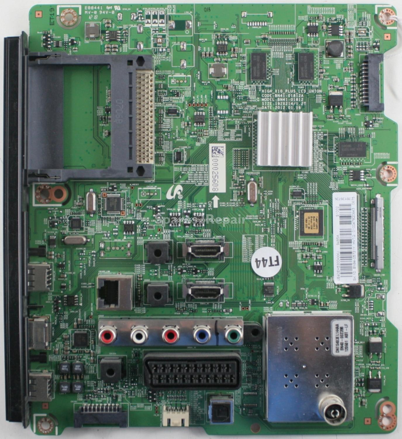 Samsung UE40E4500 - Main AV - BN94-05731Y - BN41-01812A - HIGH_X10_PLUS_LED_UNION