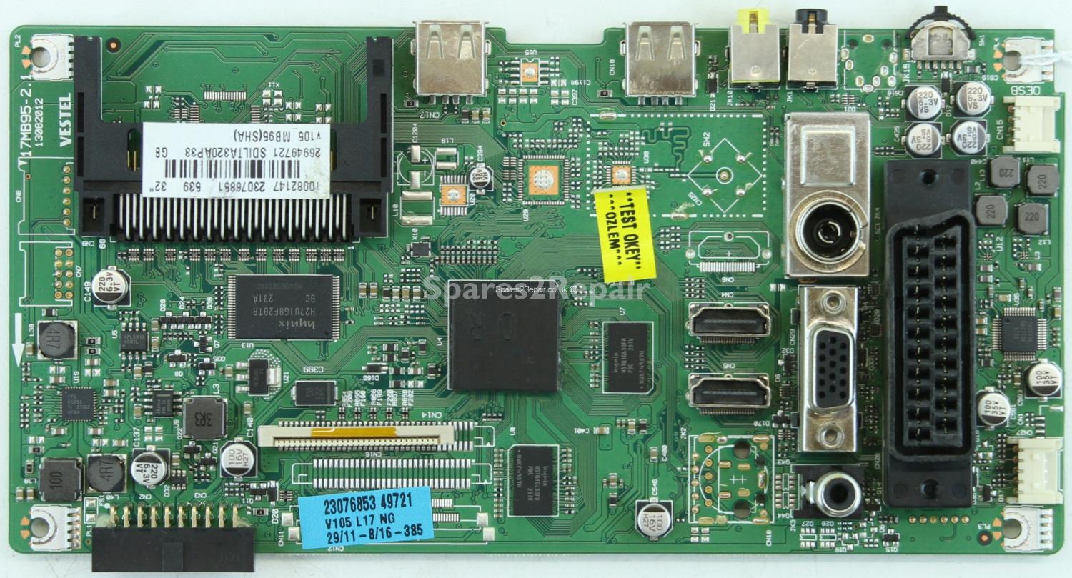 Sharp LC-32LD135K - Main AV - 23076853 - 17MB95-2.1 - 13082012