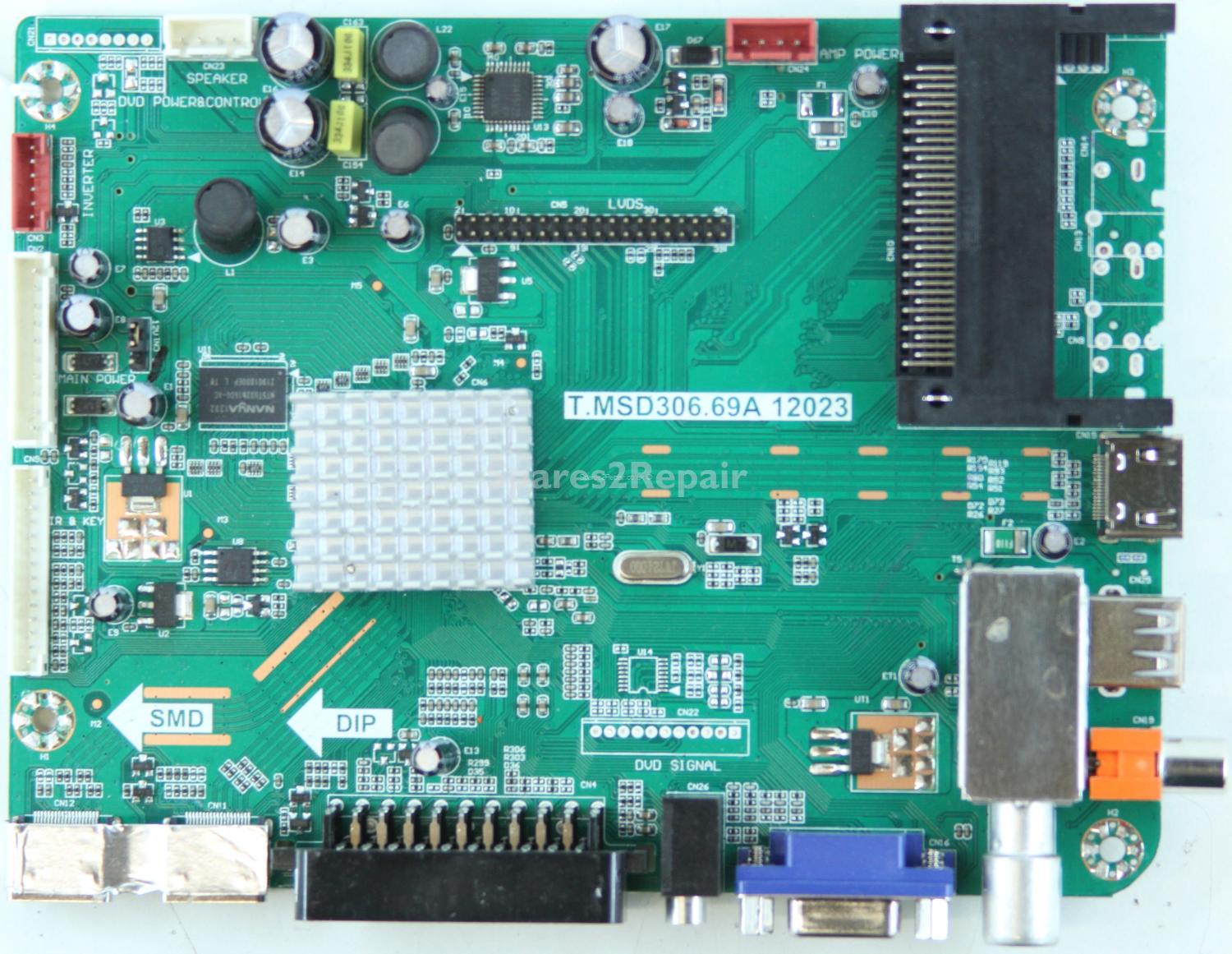 Technika LED47-E271 - Main AV - A12123099 - LC470EUN-SEM1 - 4504599 - T.MSD306.69A 12023