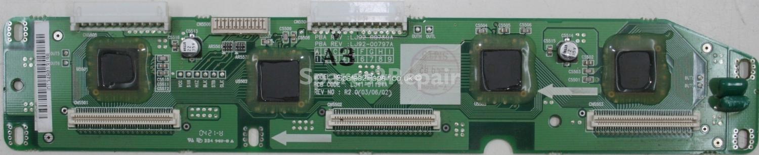 Tiny PS-42D8 - DRV - LJ41-01194A - R2.0 - LJ92-00750A - A3 - 42-YB-LOWER